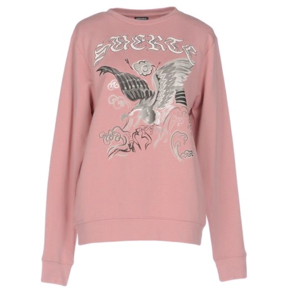 Marcelo Burlon County of Milan Tops - Marcelo Burton County of Milan Suerte bird sweatshirt